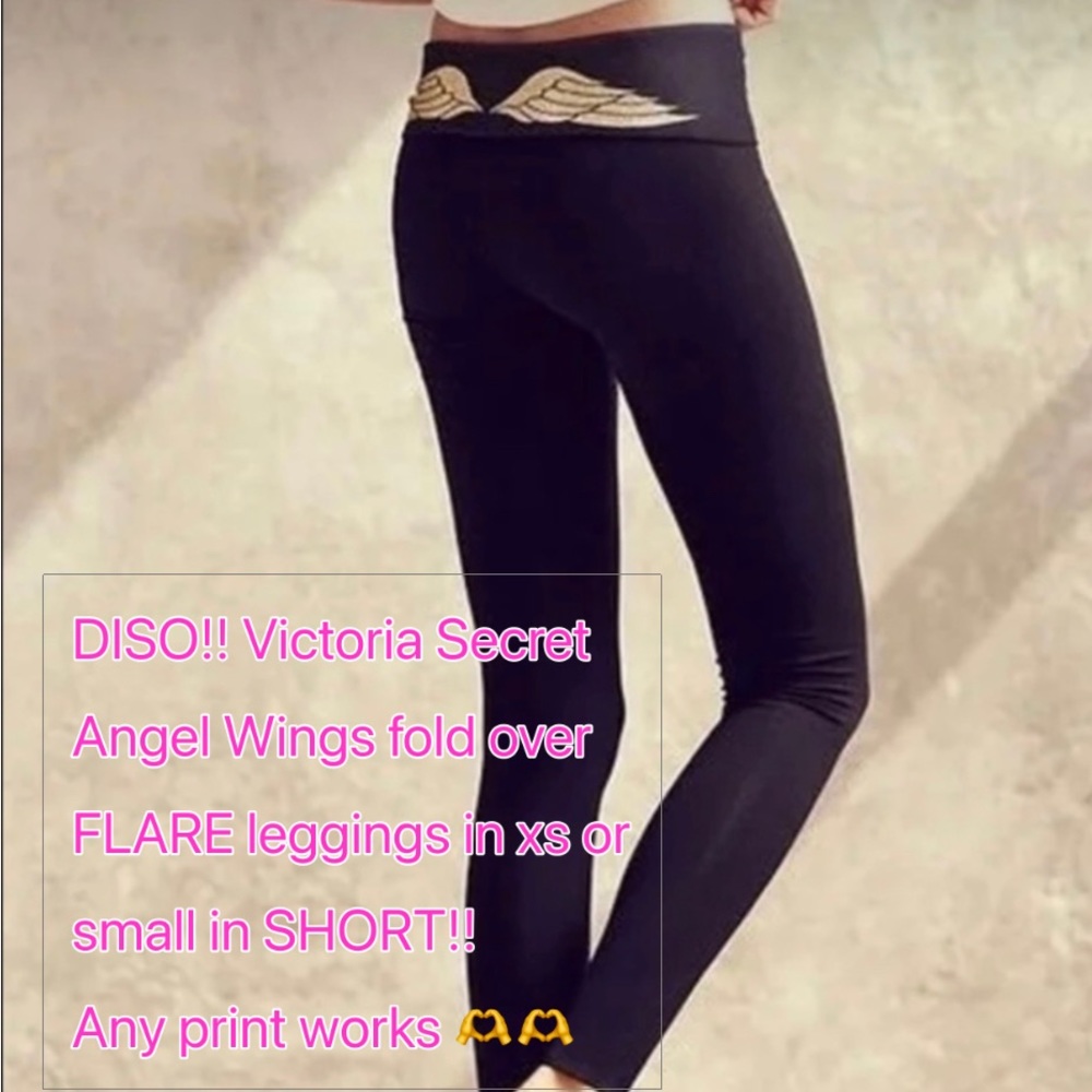 DISO Victoria Secret Angel Wing fold over flares!